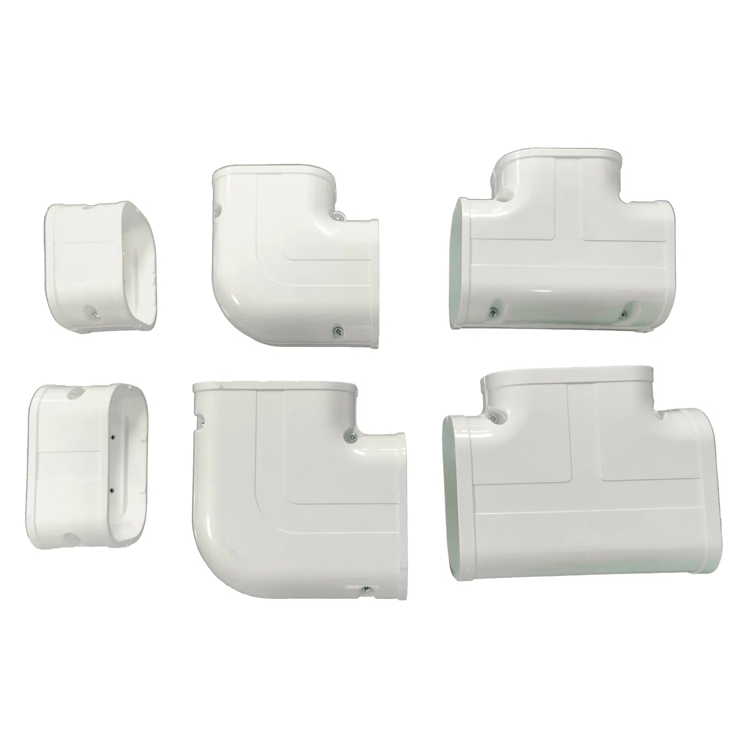 Decorative Air Conditioner PVC Flexible Air Conditioning Duct Industrial Straight Pipe