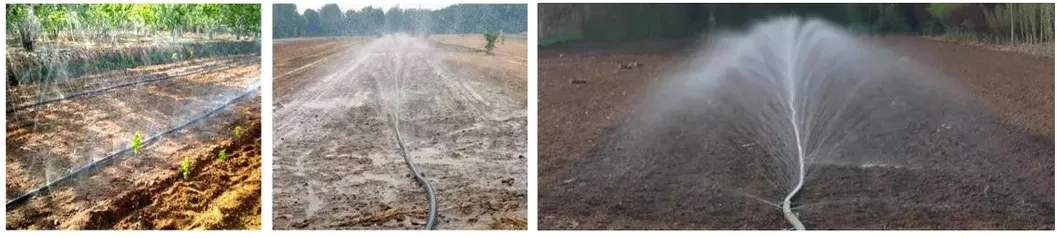 Outdoor Lawn Holes Spraying Water Mist Drip Irrigation System Layflat Hose