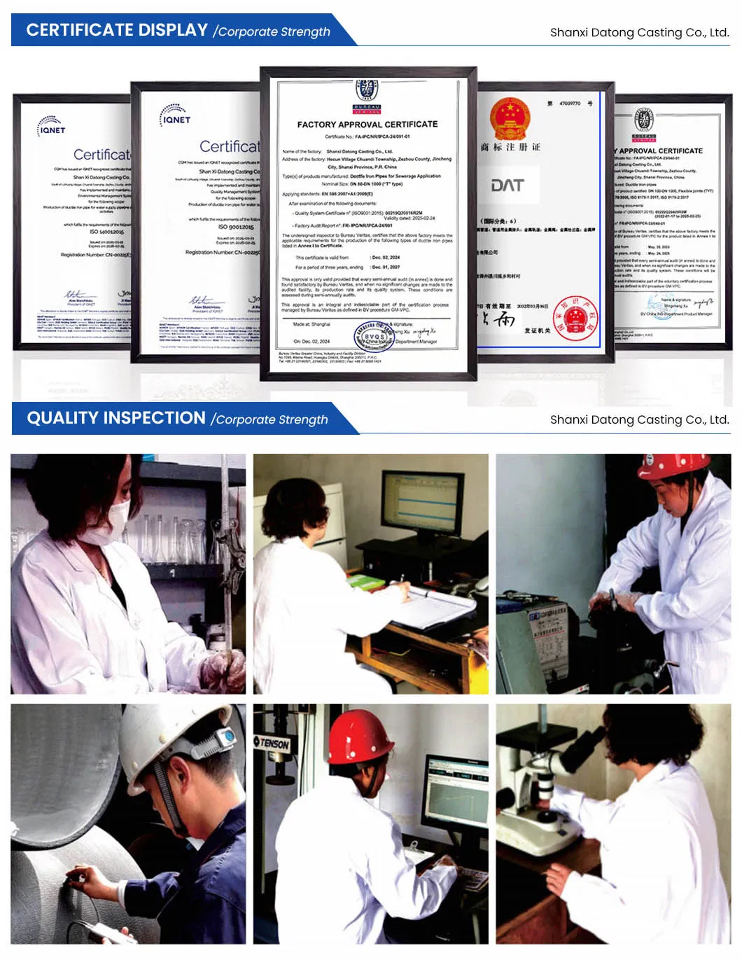 Custom Double Flange 45 Degree Elbow Corrosion-Resistant Ductile Iron Reducer Pipe Fitting