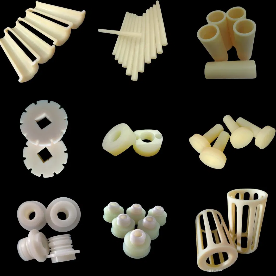 Customized Durable UHMWPE Plastic Tubes Square POM Pipe Moulded Nylon Square Pipe Tpfe Round Tube