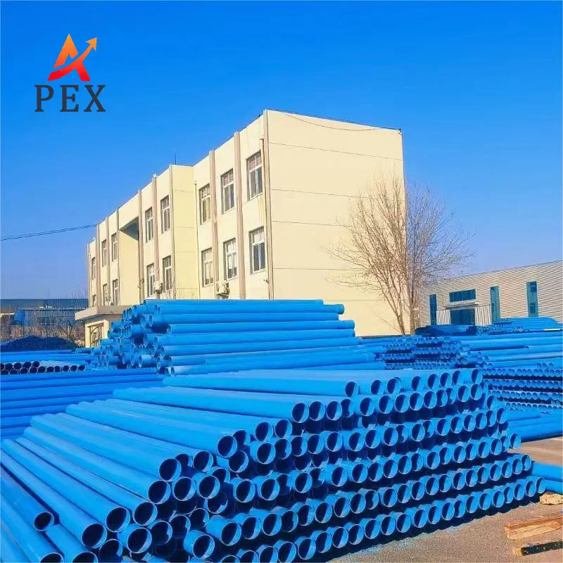 Blue Stripe PVC/UPVC Well Casing Pipe and Residential Wate Screen Pipes Blue Stripe PVC/UPVC Well Casing Pipe and Residential Wate Screen Pipes
