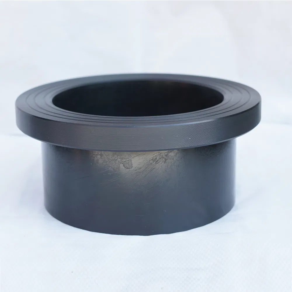 High Quality HDPE Plastic Pipe Flange Butt Fusion Fittings for Water Supply DIN Standard SDR11 SDR13