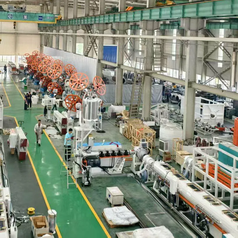 Turnkey Extrusion Line for PVC/CPVC/UPVC Rtp (Reinforced Thermoplastic Pipe) Oil Pipelines