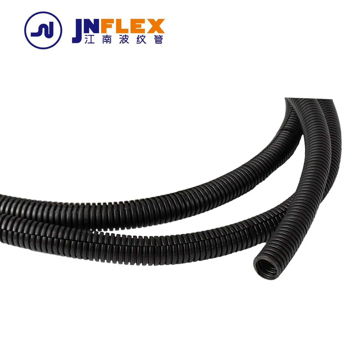 Corrugated Pipe Electrical Wire Protection Flexible Plastic Conduit Options in PP, PE, PVC, and Nylo