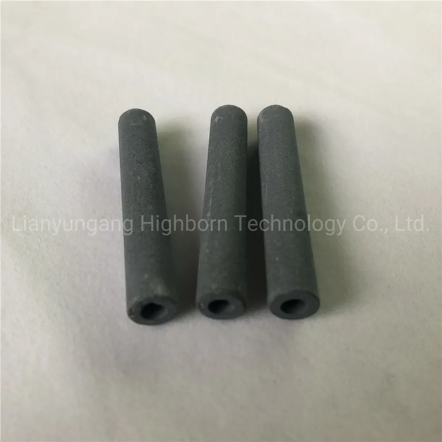 Porosity Customizable Porous Sic Ceramic Filtration Tubes Liquid Filter Pipes