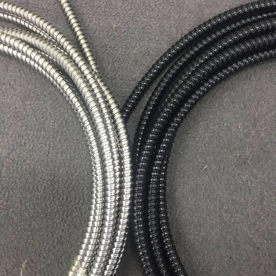 Vacuum PVC Coated Flexible Conduit for Electrical Cable Wires
