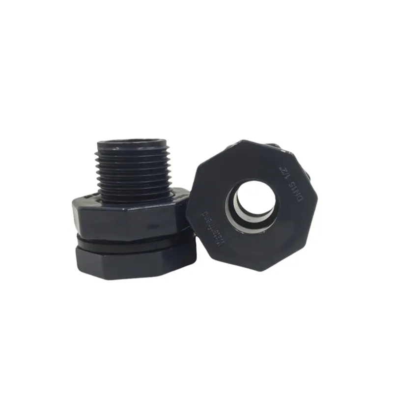 Sturdy PVC Plastic Threaded Connec