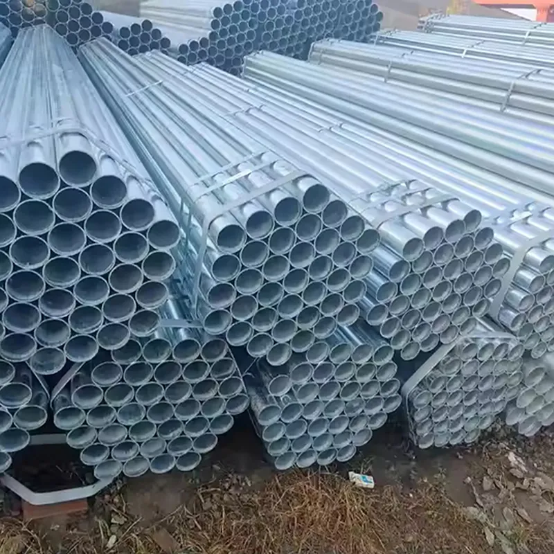 Galvanized Round Steel Pipe Excellent Bending Performance for Processing Various Pipe Parts and Stru