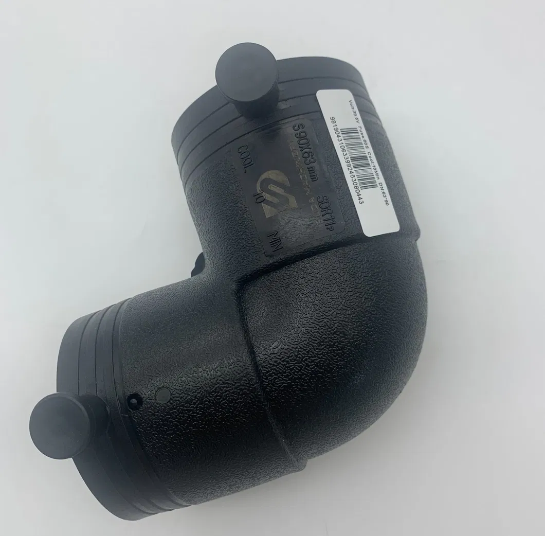 China Factory PE Pipe Fittings SDR11 SDR17 HDPE Electrofusion 90 Degree Elbow/Electrofusion Pipe Fittings