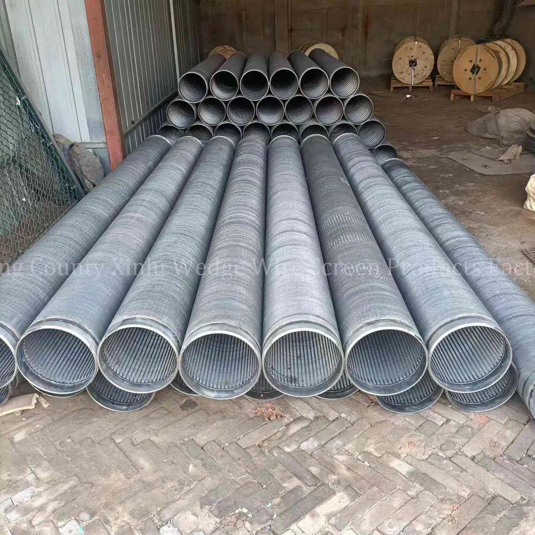 Galvanized Q195 Q135 Wire Wrapped Water Well Screen Pipe