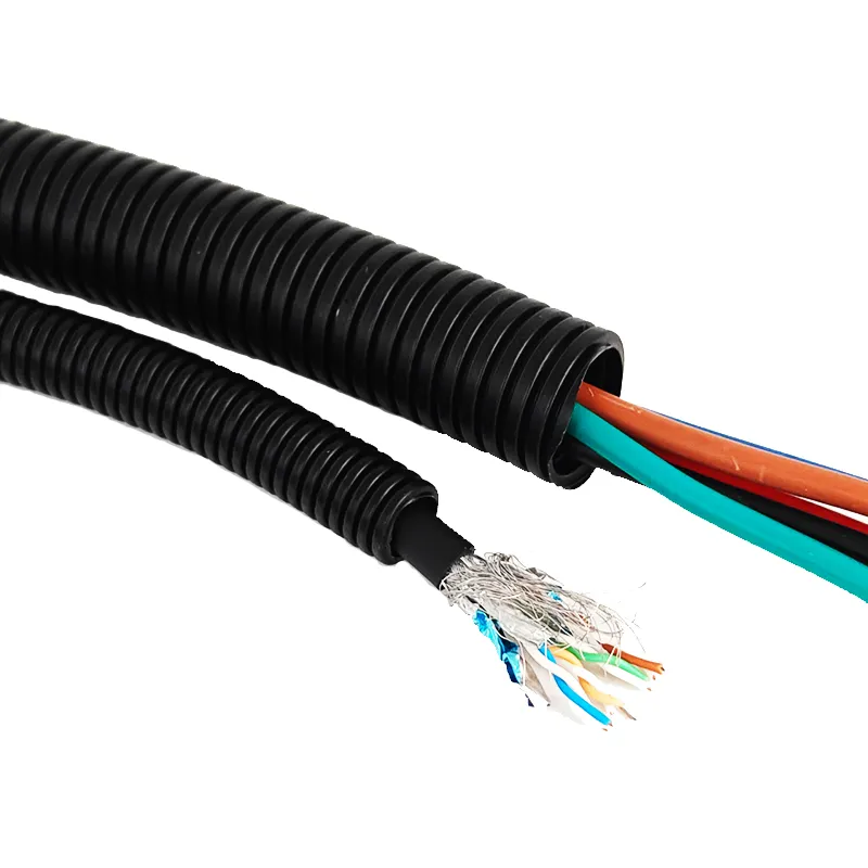 PP Wear-Resistant Buried Wall Flexible Single Protective Wire Corrugated Conduit