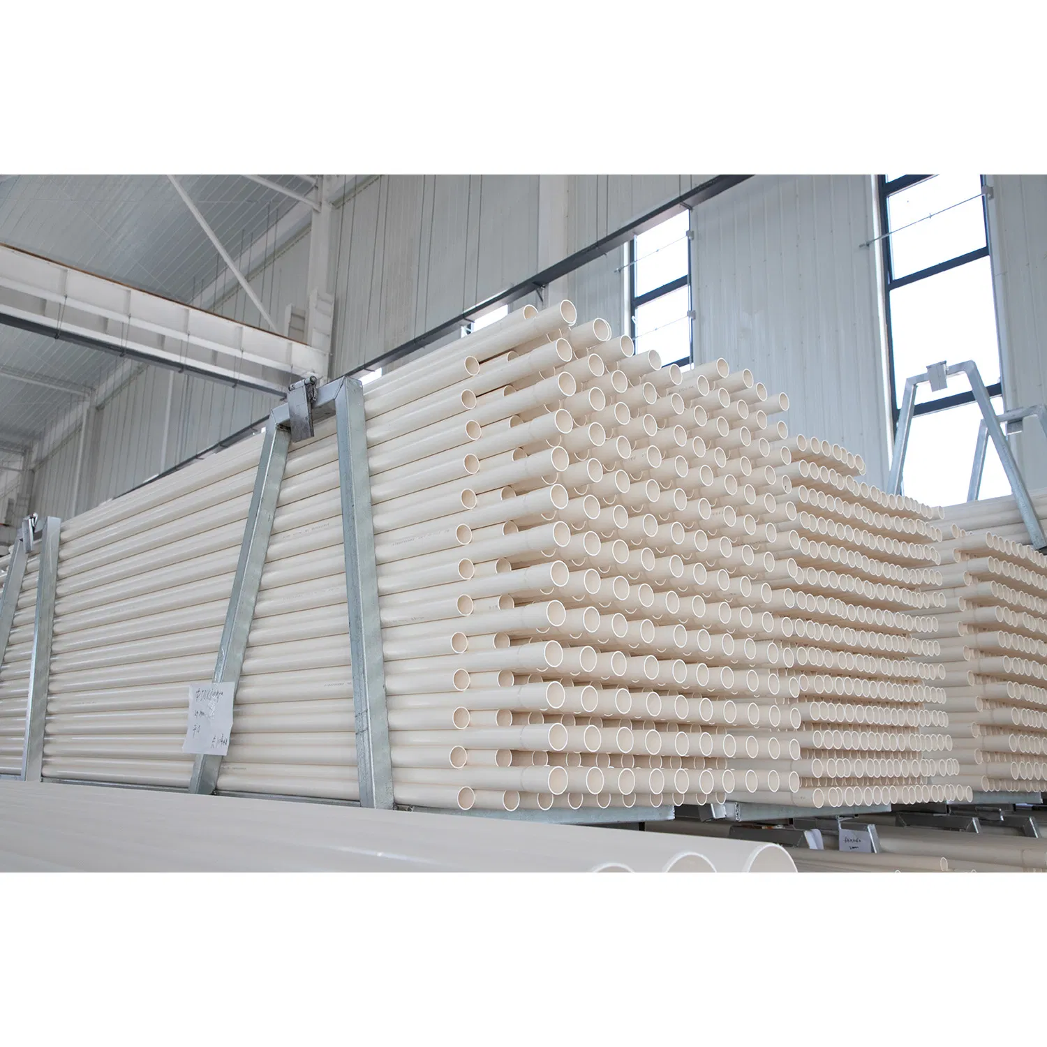 Plastic Water Pipe 6 Inch PVC Pipes Pn10 White Pipe for Irrigation