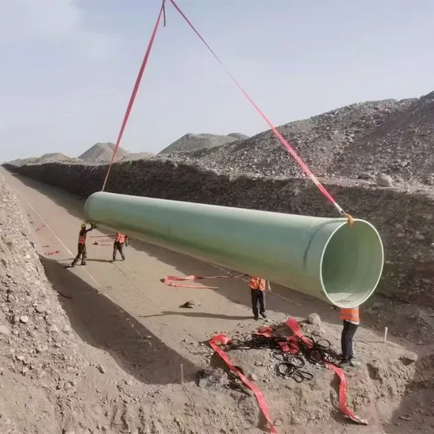 Custom-Diameter FRP Pipe for Sewage Treatment Projects