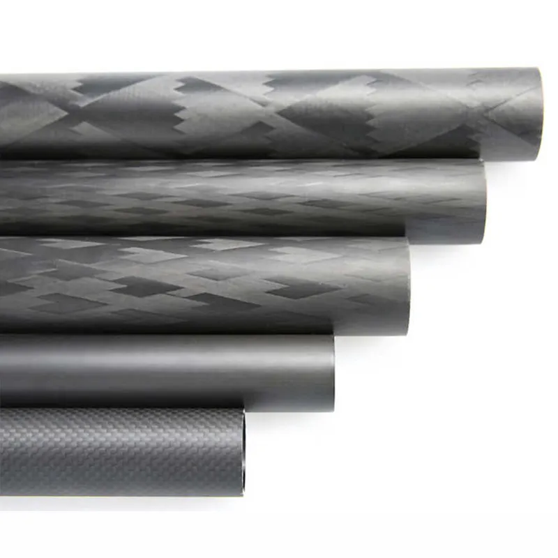 Rigid Round Carbon Fiber Tube for Professional Engineering Support Structures