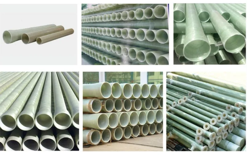 FRP Pipes, Rainwater Drainage, Spiral Pressure Biological Odor Removal Ventilation Pipe, Exhaust Gas Treatment Desulfurization Pipe