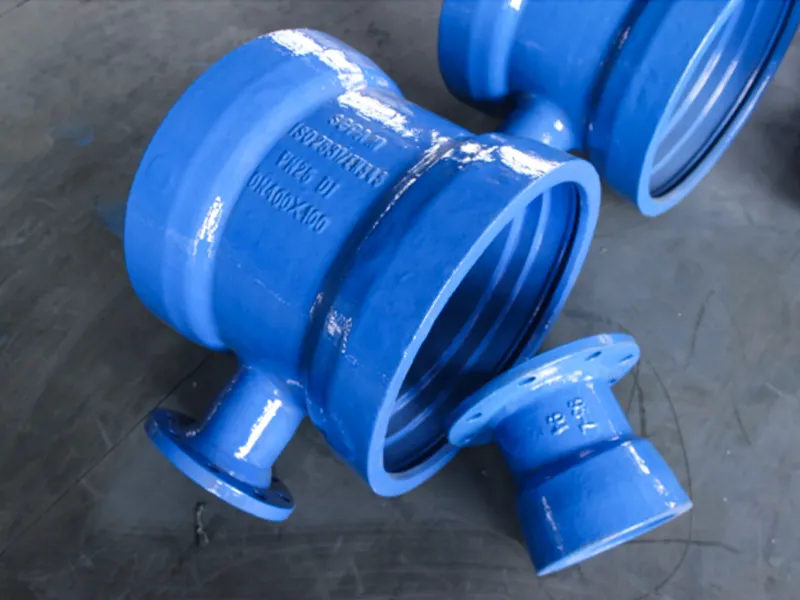 Jingdongpipe Ductile Iron PVC Socket Pipe Fitting Double Socket Bend
