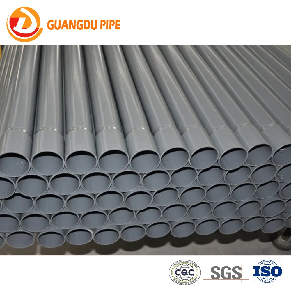 Factory CPVC Pipe SDR11 SDR13.5 Plumbing Material Hot&Cold Water Pipe Plastic PVC Pipe