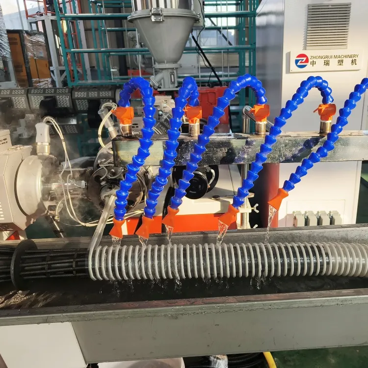 Plastic Pipe Extrusion Machine for PVC Spiral Reinforced Suction Hose Plastic Pipe Extrusion Machine for PVC Spiral Reinforced Suction Hose