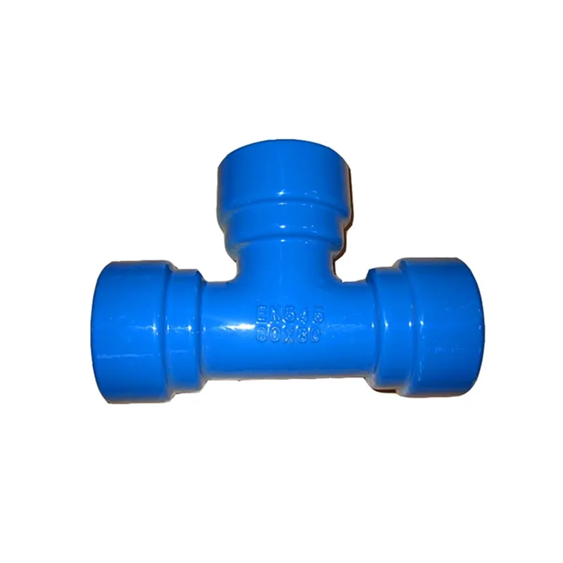 Full Flange Tee Elbow Reducing Elbow Cover Custom Flange Ductile Iron Pipe Fittings for Industrial W