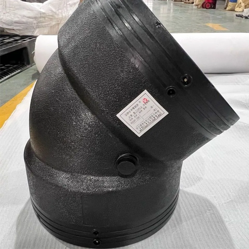 China Manufacturer's 110mm HDPE Electrofusion Elbow Pipe Fittings PVC/Plastic/Nylon Bushing with