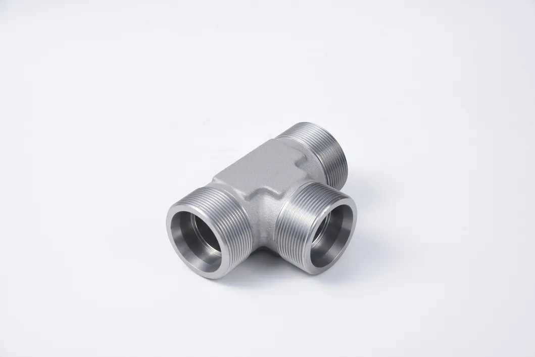 Tee Female National Pipe Thread with Captive Seal 1/2 Inch Quick Connectionn Fittings