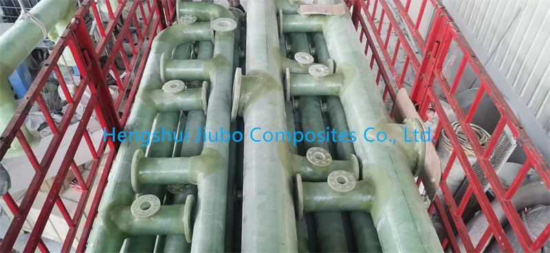 FRP Desulfurization Pipes Fgd Tubes for Coal-Fired Power Plant