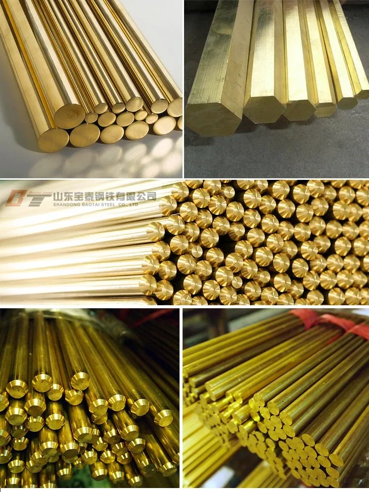 Pure Copper Round Bar C1011 C1020 C1100 T2 ETP Copper Bar / Rod 5mm 6mm 20mm 50mm