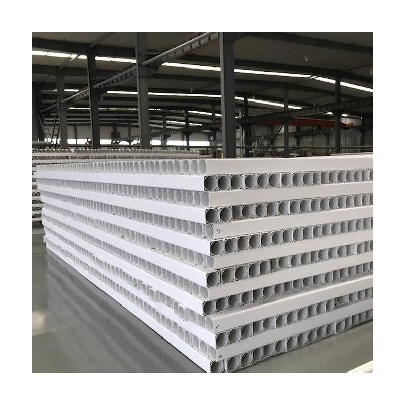 Durable PVC Grating Pipe with Square Holes for Industrial Use