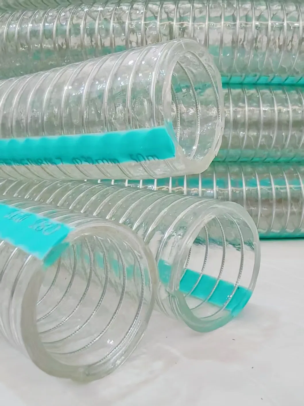 3/4" Food Industry PVC Steel Wire Spring Water Suction Hose Pipe