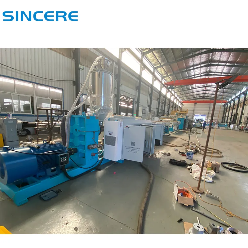 Large Diameter 3m 4m Double Structural Hollow Profiled Wall Spiral Winding Weholite Pipe Extrusion P