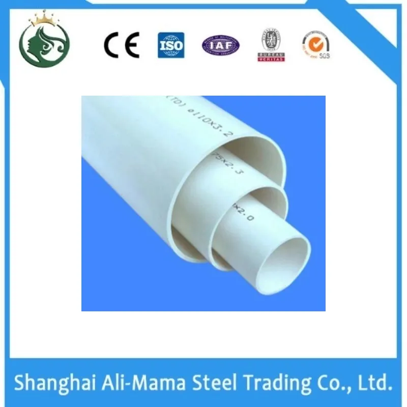 2019 DIN/UPVC/CPVC/PPR Pipes for Water Supply with Cheap Factory Price