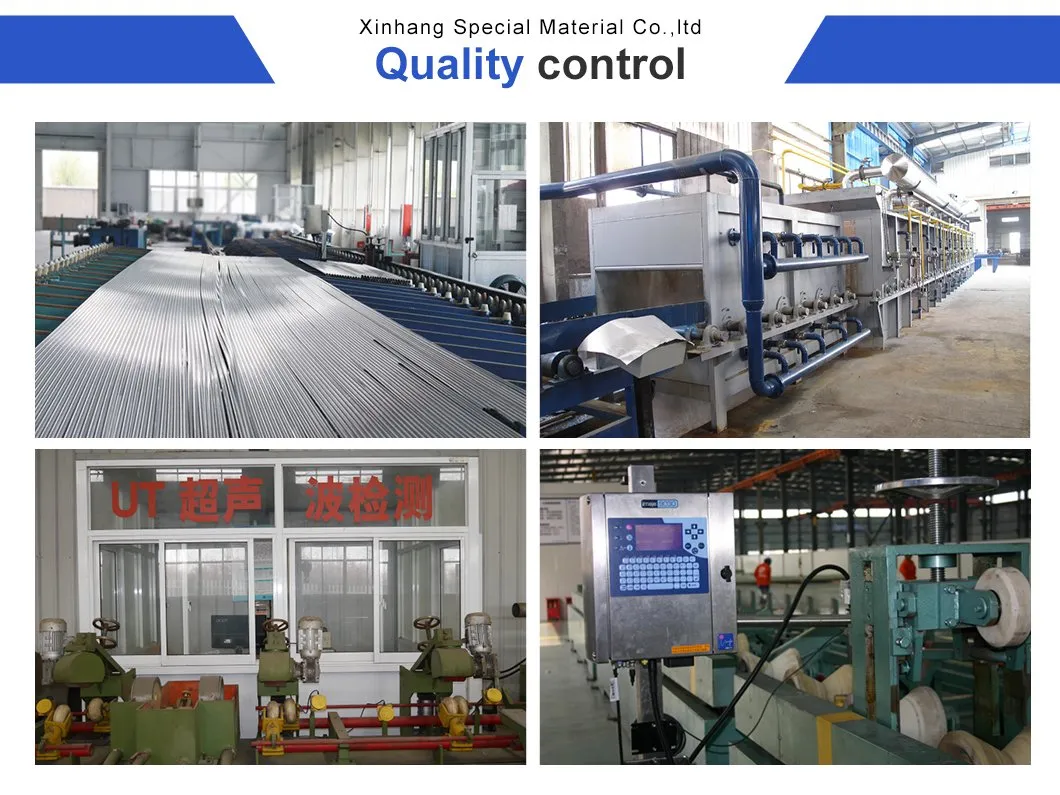 Stainless Steel Hydraulic and Pneumatic Line High Strength Seamless Steel Pipe