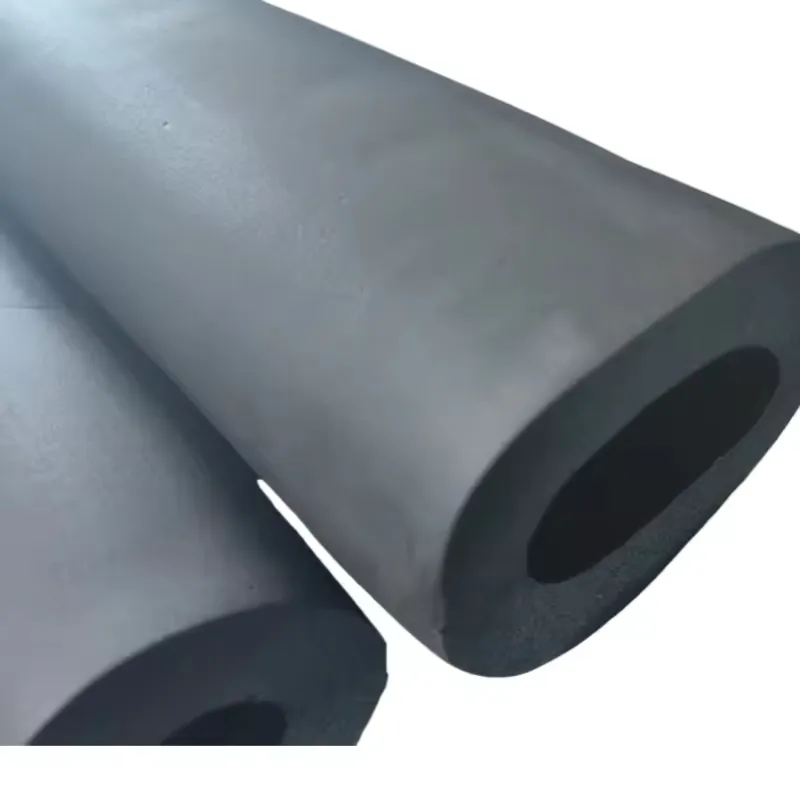 Modern Hot Water Pipe Insulation Foam Tube Factory Sale NBR PVC Material 50mm Thickness ISO Certifie
