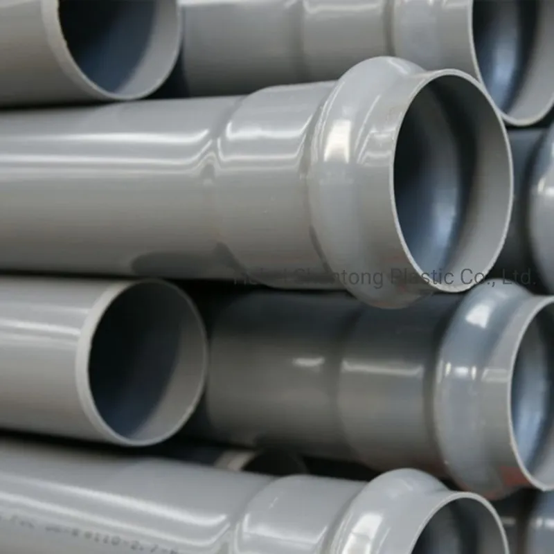 DN90, DN110, DN160, DN200, DN250 Food Grade Plastic Pipepvc Pipe for Building Material PVC for Water System or Conduit