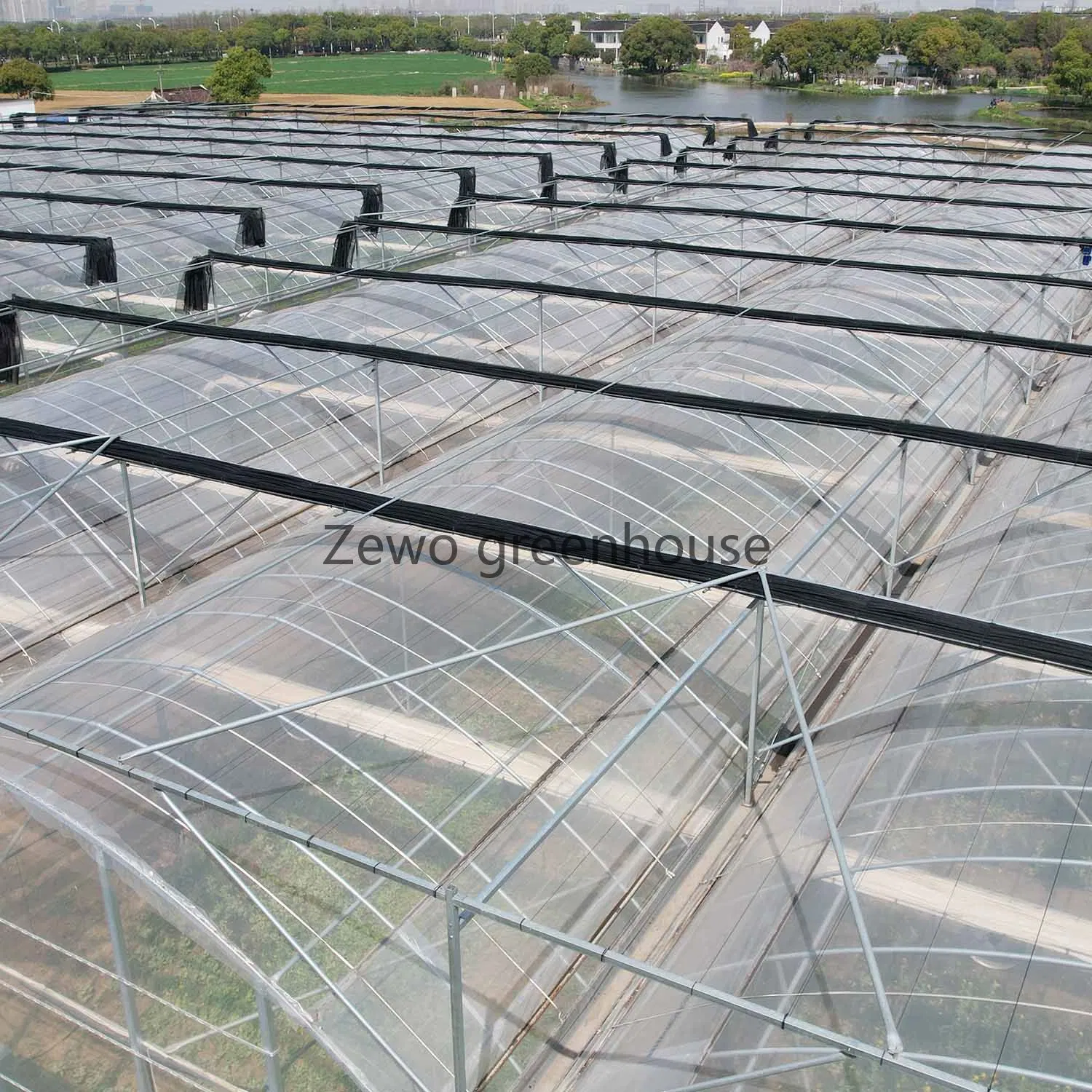 High Quality Greenhouse Pipe Manufacturer's Breeding Greenhouse Pipe Spot Connected Greenhouse P