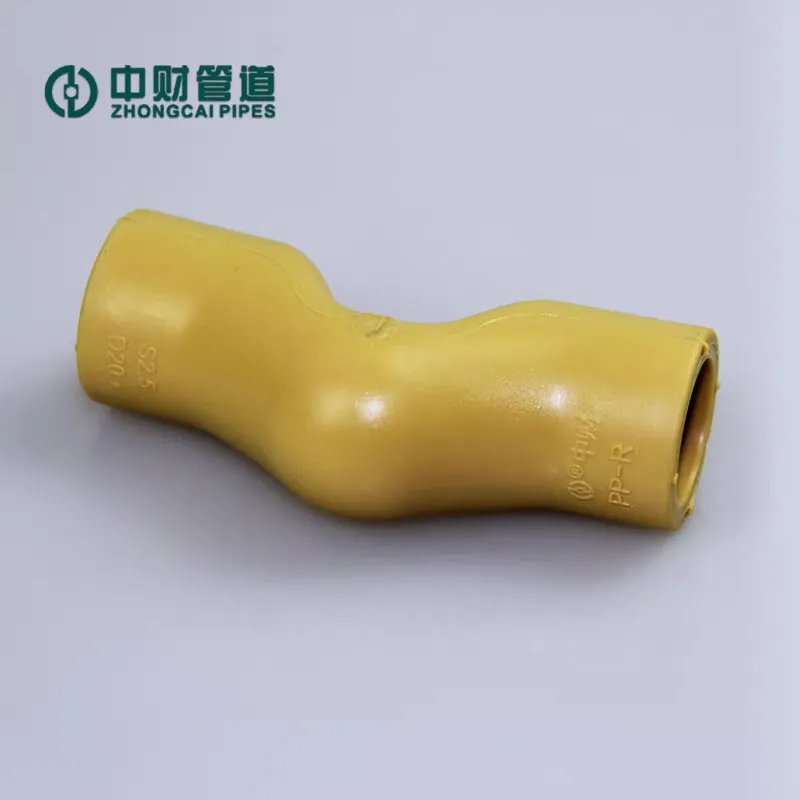 Zhongcai High Quality Potable Hot and Cold Water Tube PPR Pipe Fittings and Accessories Multiple Col