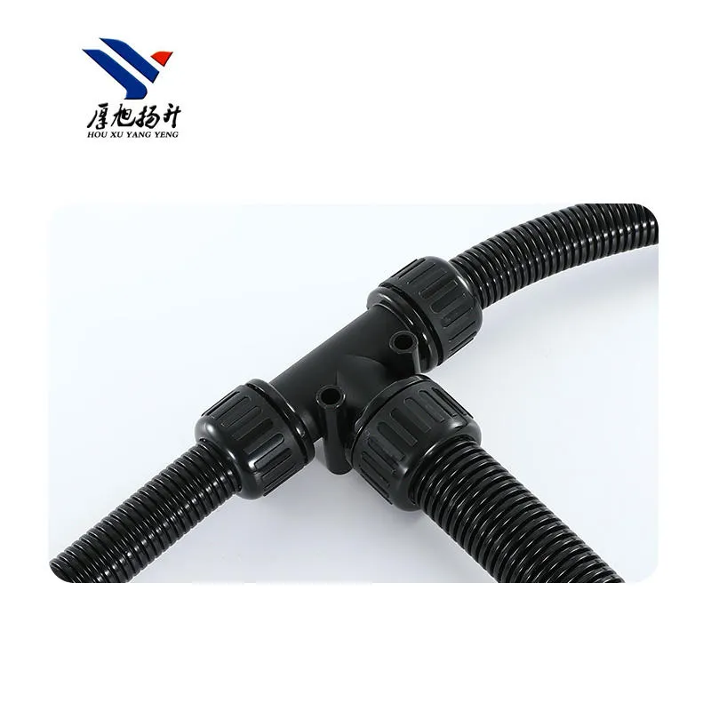 Flexible PP Corrugated Ad25 Plastic Pipe Electrical Flame-Retardant Flexible Conduit