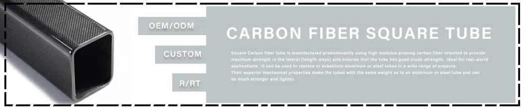 Carbon Fiber Rectangular Pipe Tube