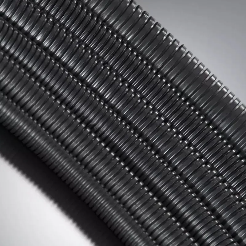 64*67.2mm Electrical Wire Protection Corrugated PP PE PVC Nylon Flexible Plastic Conduit Metal Pipe
