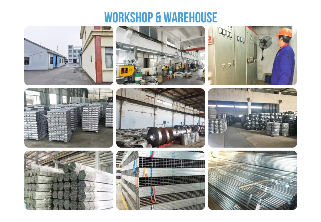 Felxible Tube Liquid Tight Connector Grey Black Flexible Metalico Con PVC Pipe Galvanized Steel OEM