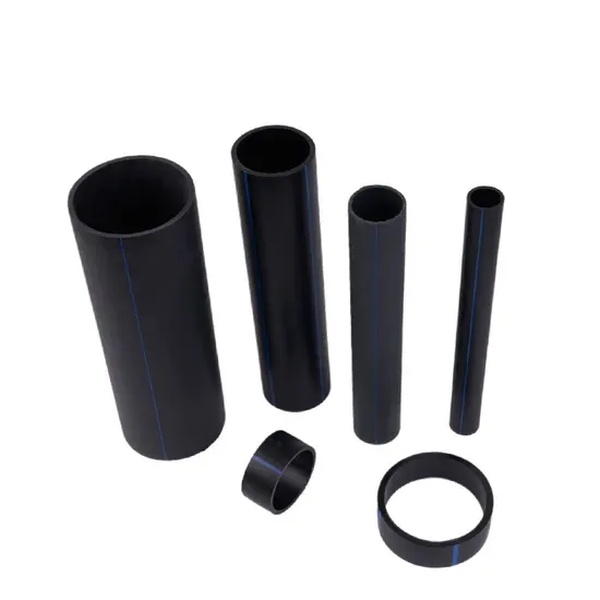 PE100 HDPE Irrigation Pipe (Black, 63X3.8mm) for Agricultural Water Systems with ISO4427 Certification, SDR17 &amp; 1.0MPa Pressure Rating