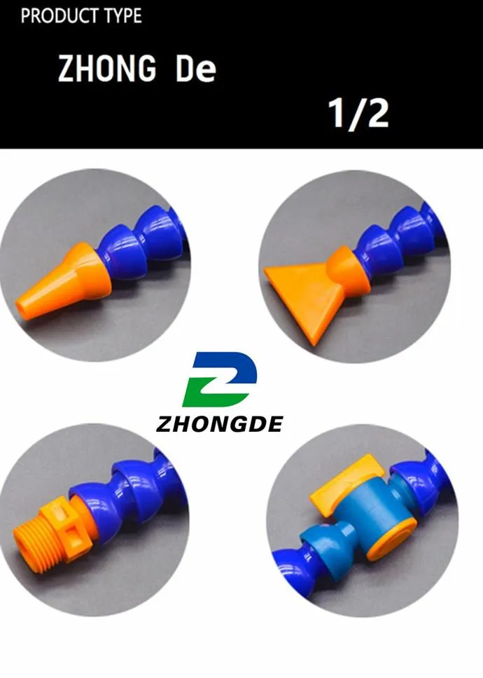 Manufacturers Supply Nylon Corrugated Plastic Coolant Pipes.