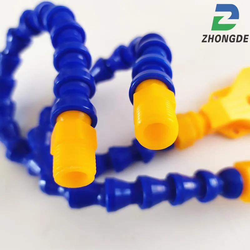 Manufacturers Supply Nylon Corrugated Plastic Coolant Pipes.