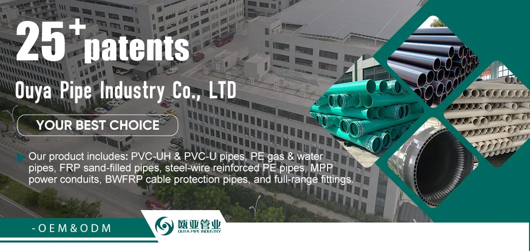 High Strength Corrosion Resistant FRP/GRP Fiberglass Pipe Gre Pipe