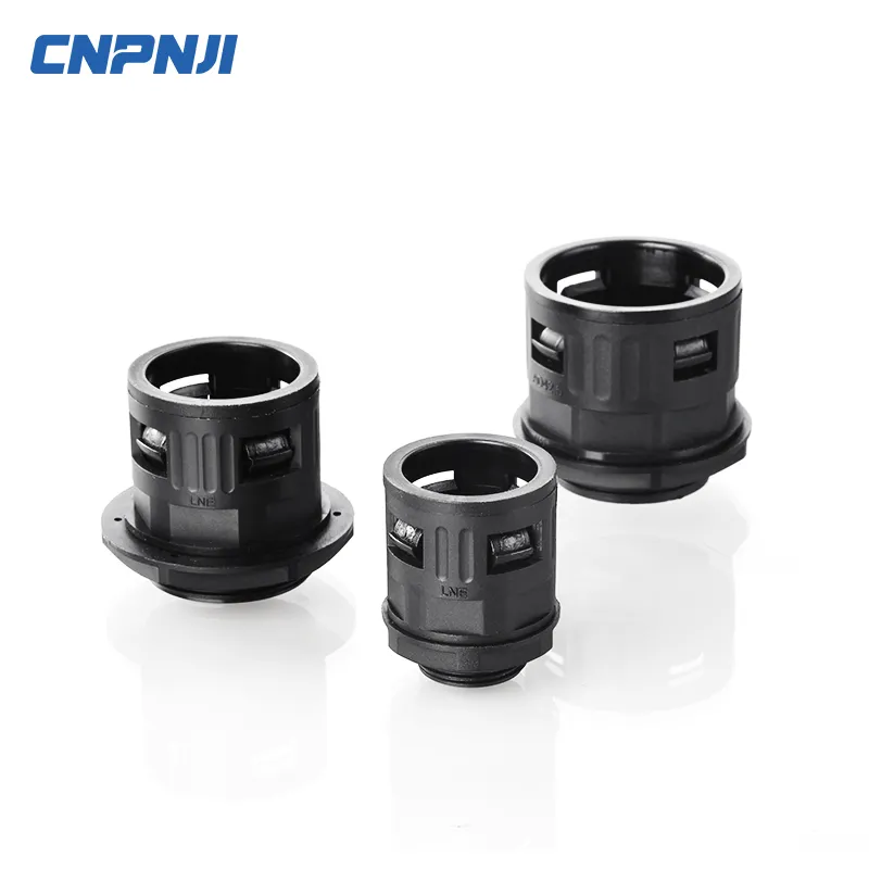 Nylon Plastic Quick Connect Air Fittings Straight Connector Pipe Fittings Air Hose Quick Screw Condu