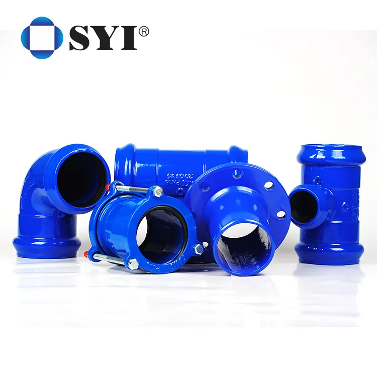 China ISO2531en545 Dci Ductile Cast Iron Pipe Fittings for PVC Pipe