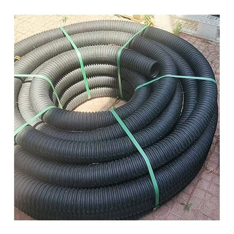 80mm HDPE Corrugated and Perforated Pipe Corrugated Drain Pipe Single Wall