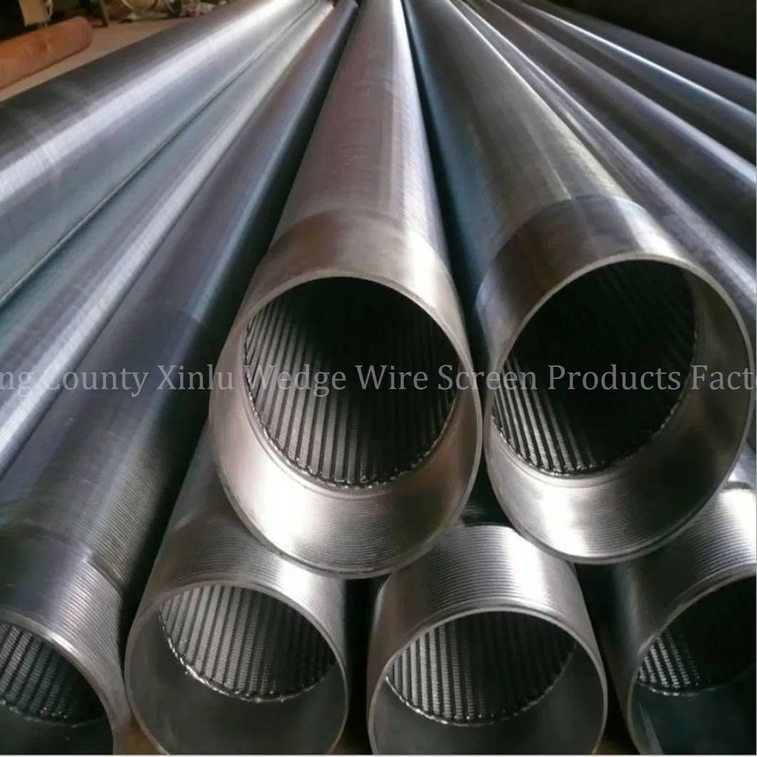 Galvanized Q195 Q135 Wire Wrapped Water Well Screen Pipe