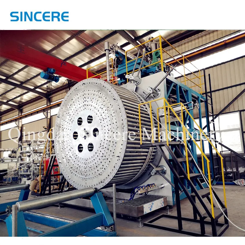 Plastic Sanitary Sewers Spiral Pipe Making machine