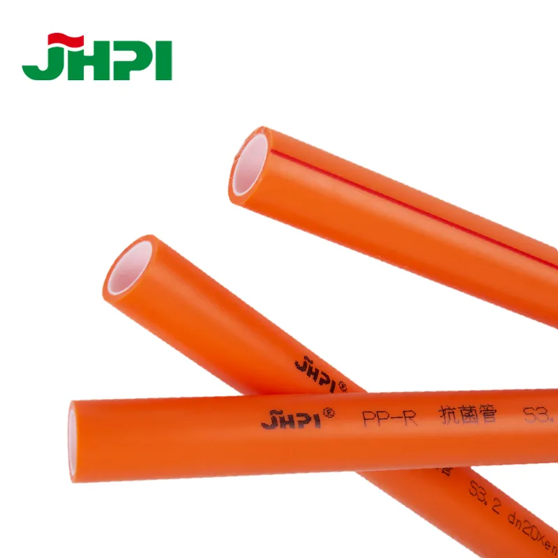 Wholesale PPR/PVC/PE/HDPE Plastic Piping Construction Household Plastic Hot and Cold Water Pipe Heat